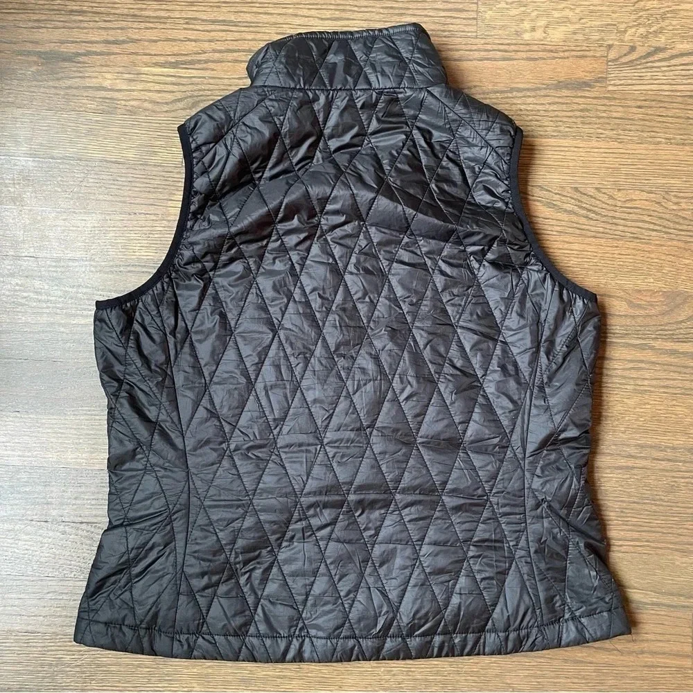 Patagonia Nano Puff Black Vest Insulated Full Zip Women’s